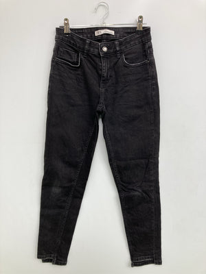 ZARA/ザラ/デニムパンツ/パンツ/ブラック/EUR36/USA04/MEX26