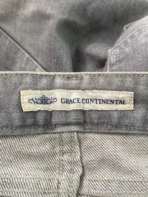 GRACE CONTINENTAL/グレースコンチネンタル/デニムパンツ/パンツ/グレー/36