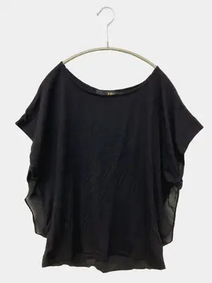 LIVI it/Tシャツ/カットソー/トップス/ブラック/M