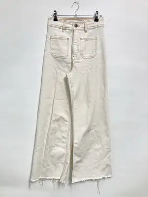 ZARA/ザラ/デニムパンツ/パンツ/ホワイト/EUR34