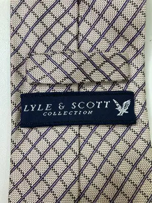 LYLE&SCOTT/ライルアンドスコット/ネクタイ/ファッション雑貨/ベージュ