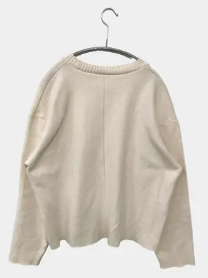 ZARA/ザラ/ニット/セーター/トップス/アイボリー/USA M
