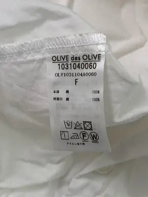 OLIVE des OLIVE/オリーブデオリーブ/シャツ/ブラウス/トップス/ホワイト/F