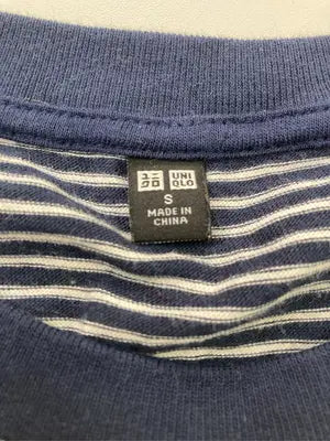 UNIQLO/ユニクロ/Tシャツ/カットソー/トップス/ネイビー/S