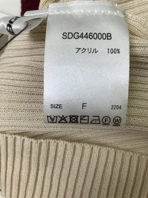sedagle/タンクトップ/トップス/ベージュ/F