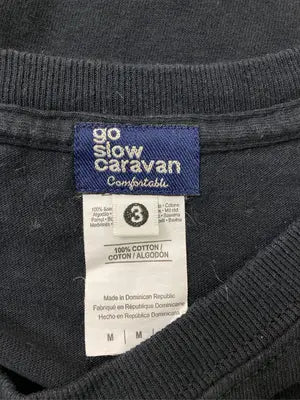 go slow caravan/ゴースローキャラバン/Tシャツ/カットソー/トップス/ブラック/M