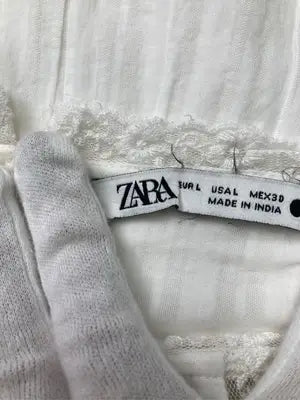 ZARA/ザラ/シャツ/ブラウス/トップス/ホワイト/USA L