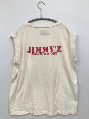 JIMMY'Z/ノースリーブ/トップス/アイボリー/FREE