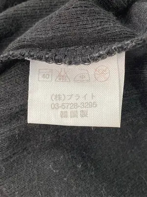 SLICK/スリック/Tシャツ/カットソー/トップス/ブラック/1