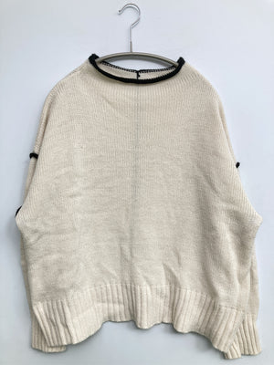 continuer de NICE CLAUP/コンティニューデナイスクラップ/ニット/セーター/トップス/ホワイト