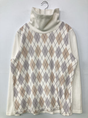 CLOSSHI/クロッシー/ニット/セーター/トップス/ホワイト/L