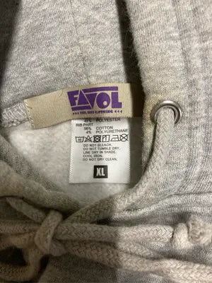 FAVOL/パーカー/トップス/グレー/XL