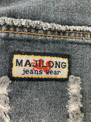 MAJILONG/デニムスカート/スカート/ブルー/28