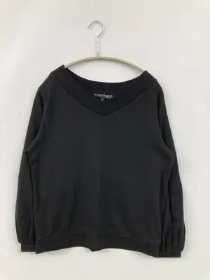 AQUAHISTORY/Tシャツ/カットソー/トップス/ブラック/L