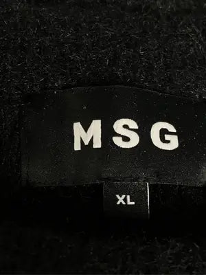MSG/エムエスジー/ニット/セーター/トップス/ブラック/XL