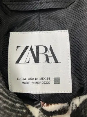 ZARA/ザラ/ショートコート/ジャケット/アウター/ホワイト/USA M