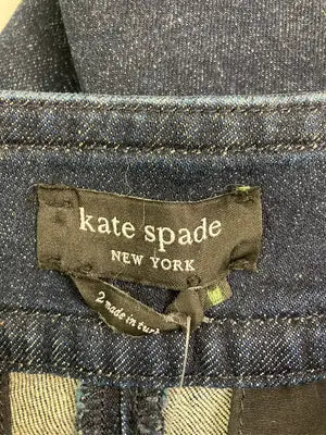 Kate spade NEW YORK/ケイトスペードニューヨーク/デニムパンツ/パンツ/ネイビー/2