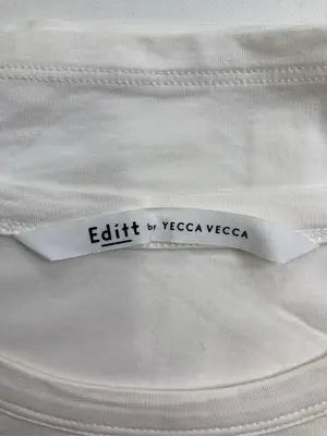 Editt by YECCA VECCA/Tシャツ/カットソー/トップス/ホワイト/F