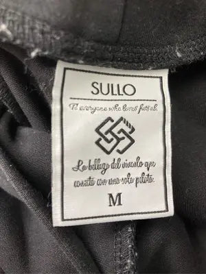 SULLO/パーカー/トップス/ブラック/M