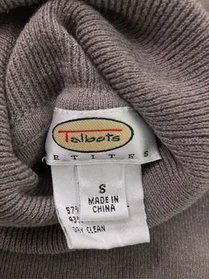 TALBOTS/タルボッツ/ニット/セーター/トップス/ブラウン/S