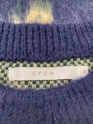 CPCM/シーピーシーエム/ニット/セーター/トップス/ネイビー/F