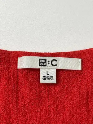 UNIQLO:C/ユニクロシー/カーディガン/ボレロ/トップス/レッド/L