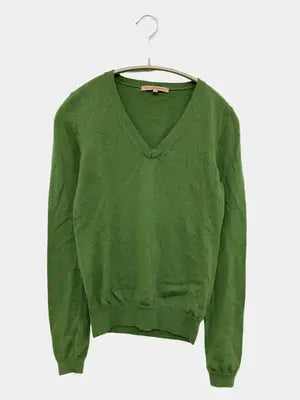 UNIQLO/ユニクロ/ニット/セーター/トップス/グリーン/S