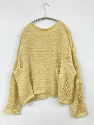 SENSE OF PLACE/センスオブプレイス/ニット/セーター/トップス/イエロー/One