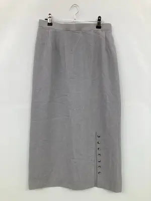 ロングスカート/スカート/グレー/15号
