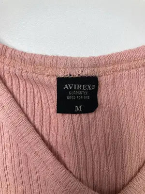 AVIREX/アヴィレックス/Tシャツ/カットソー/トップス/ピンク/M