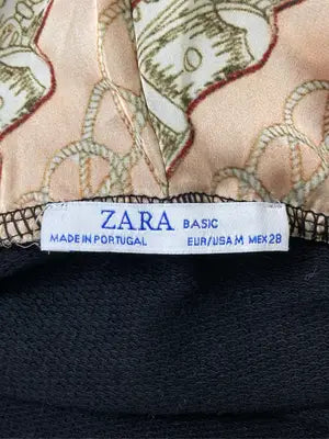 ZARA BASIC/ザラベーシック/パーカー/トップス/ブラック/USA M