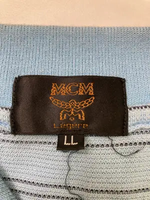 MCM/エムシーエム/ポロシャツ/トップス/スカイブルー/LL