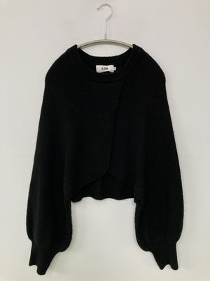 AZUL by MOUSSY/アズールバイマウジー/ニット/セーター/トップス/ブラック/M