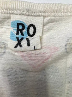 ROXY/ロキシー/Tシャツ/カットソー/トップス/アイボリー/L