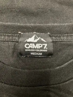 CAMP7/キャンプセブン/Tシャツ/カットソー/トップス/ブラック/MEDIUM