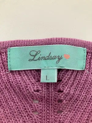 Lindsay/キャミソール/トップス/パープル/L