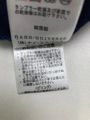 NANO-UNIVERSE/ナノユニバース/ワンピース/ワンピース/ドレス/ネイビー