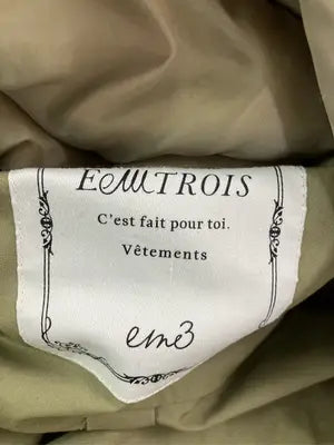 EMTROIS/モッズコート/ジャケット/アウター/カーキ/7AR