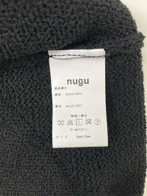 nugu/ヌグ/ベスト/トップス/ブラック/free