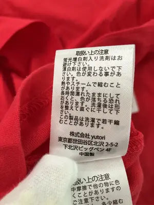 nemne/ネンネ/Tシャツ/カットソー/トップス/レッド/M