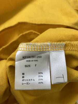 koe/コエ/シャツワンピース/ワンピース/ドレス/オレンジ/F