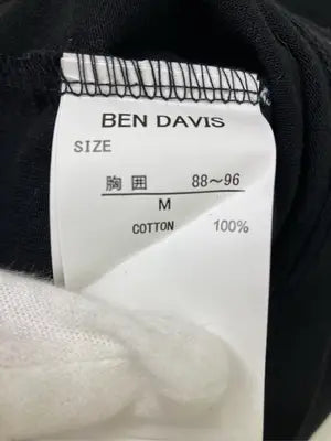 BEN DAVIS/ベンデイビス/Tシャツ/カットソー/トップス/ブラック/M