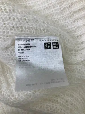 UNIQLO/ユニクロ/ニット/セーター/トップス/アイボリー/M
