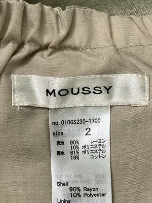 MOUSSY/マウジー/ロングスカート/スカート/ベージュ/2