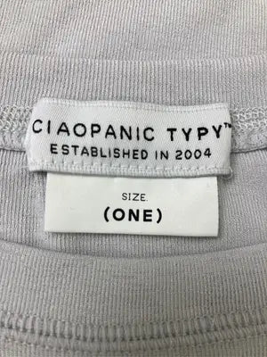 CIAOPANIC TYPY/チャオパニックティピー/Tシャツ/カットソー/トップス/グレー/ONE
