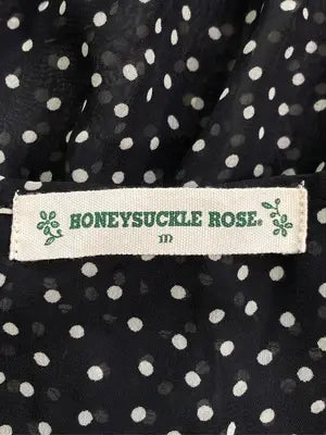 HONEYSUCKLE ROSE/ハニーサックルローズ/ノースリーブ/トップス/ブラック/m