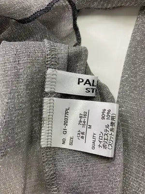 PALEMO STORE/Tシャツ/カットソー/トップス/シルバー/M