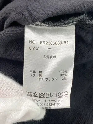 HEART MARKET/ハートマーケット/Tシャツ/カットソー/トップス/ブラック/F