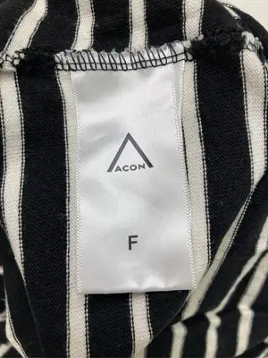ACON/ポロシャツ/トップス/ブラック/F