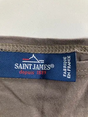 SAINT JAMES/セントジェームス/Tシャツ/カットソー/トップス/ブラウン/USA 38